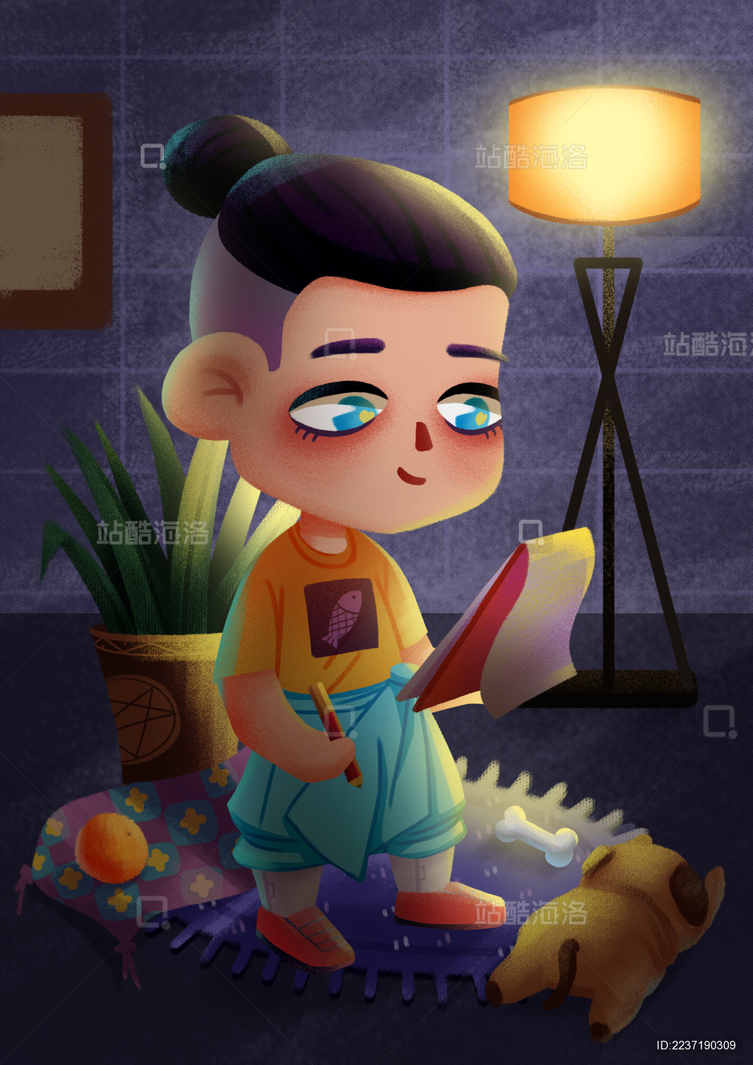 Q萌可爱人物插画