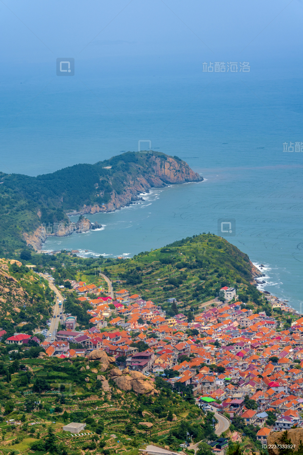 中国山东省青岛市崂山太清游览区瑶池观景台