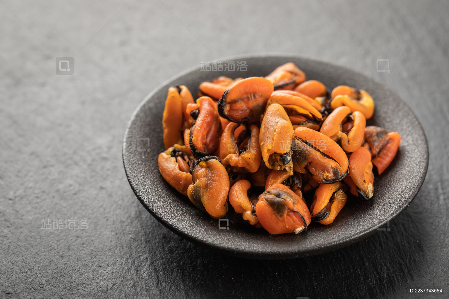 天然的海产品青口贝淡菜干