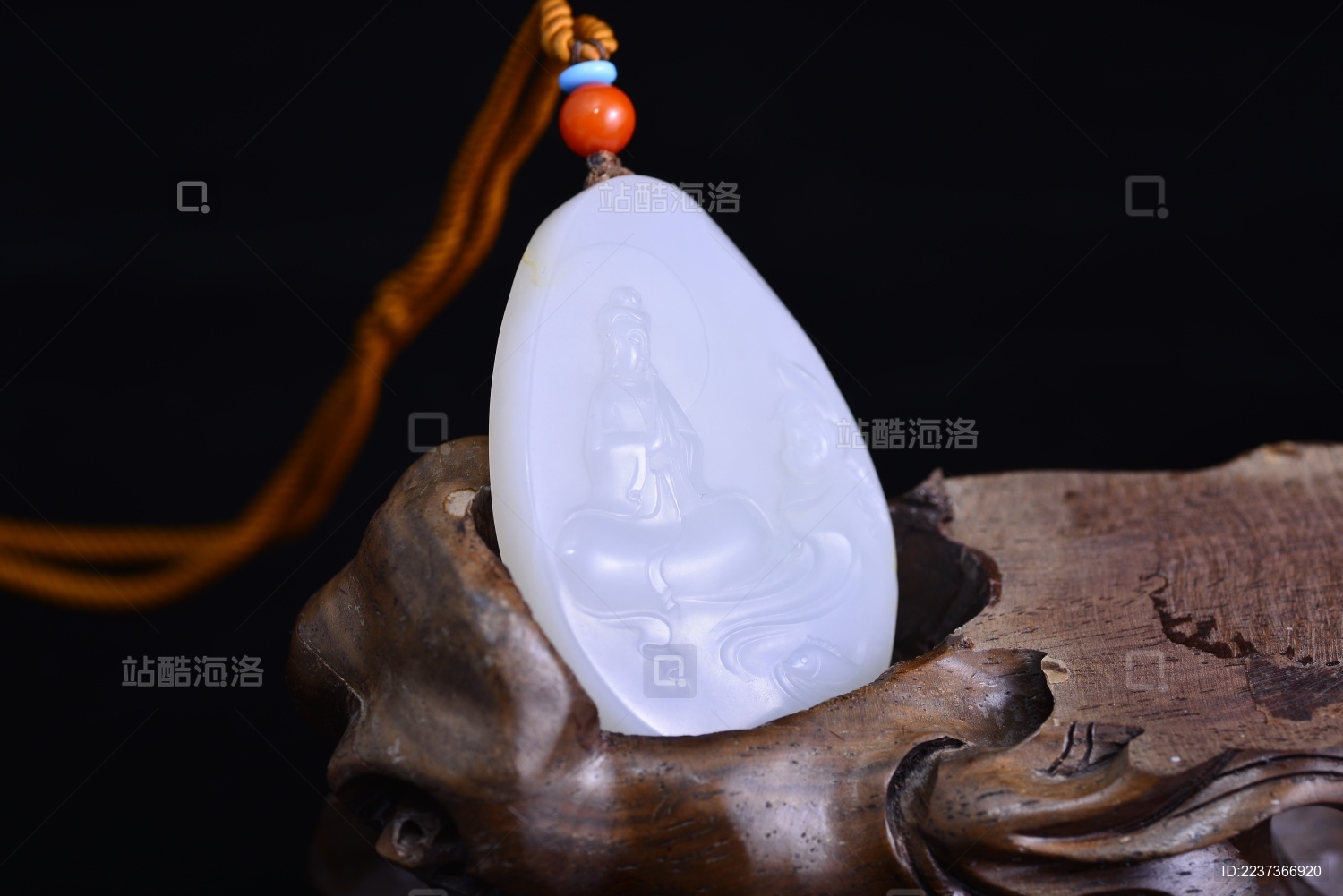 新疆和田玉 白玉挂件手把件