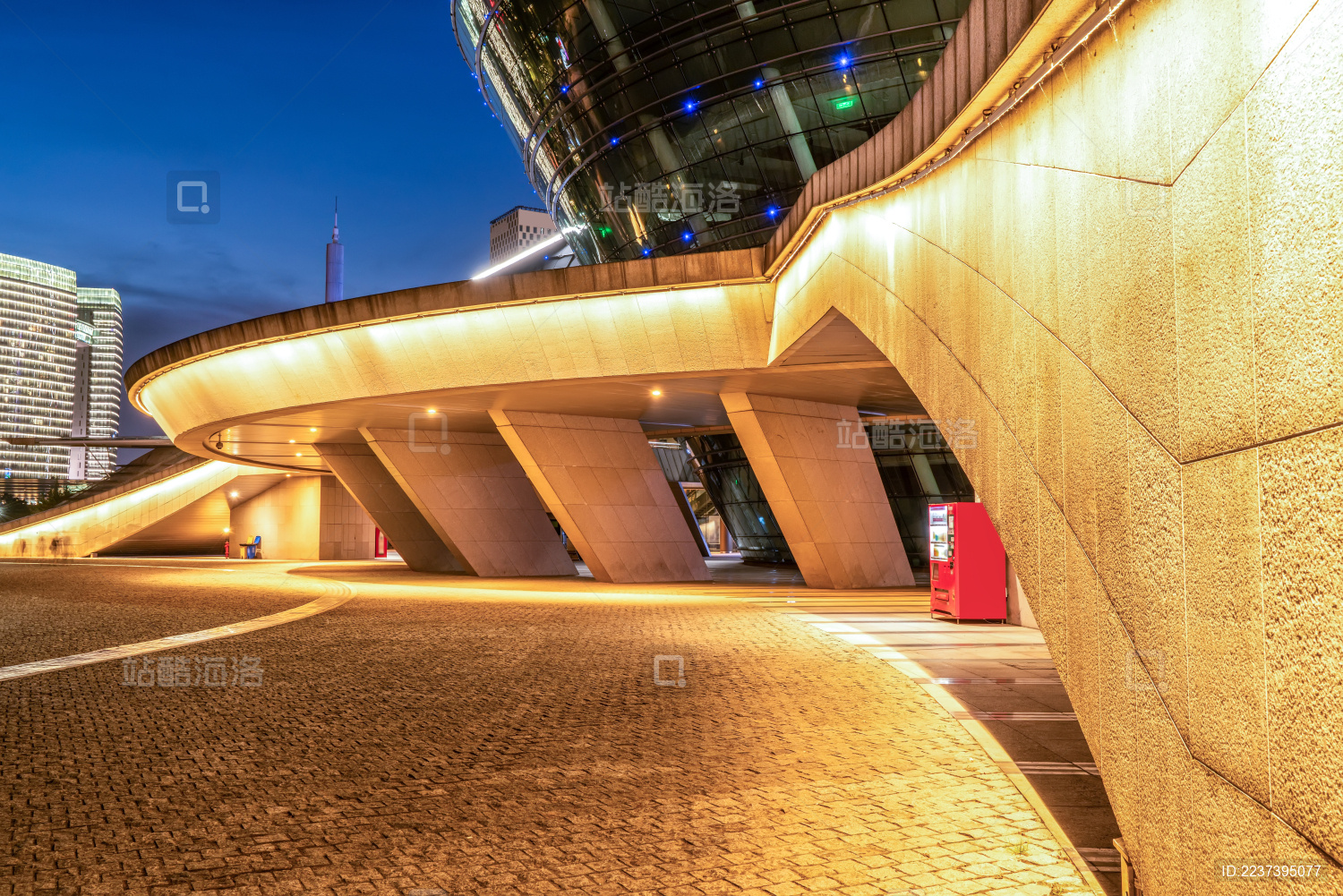 杭州钱江新城夜景