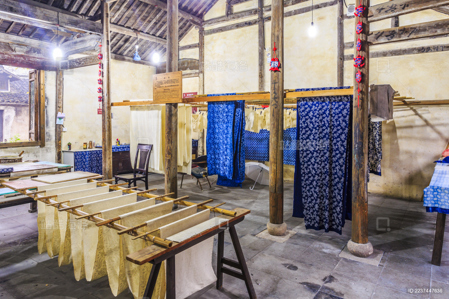 乌镇染布坊老作坊