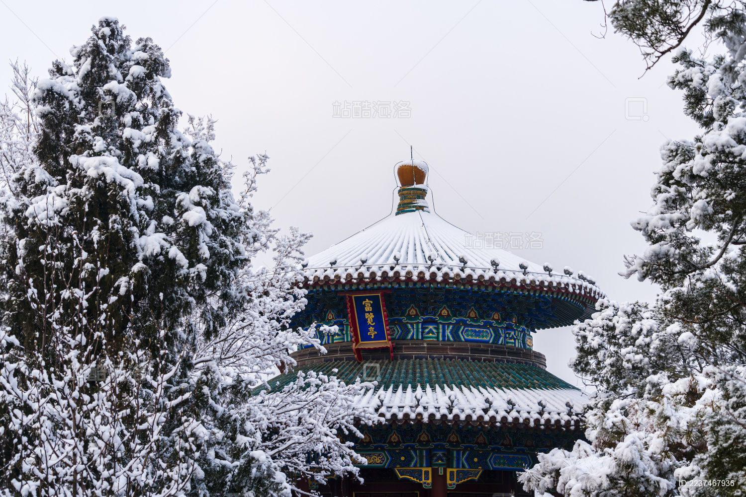 景山上的北京|摄影|风光|L高山 - 原创作品 - 站酷 (ZCOOL)