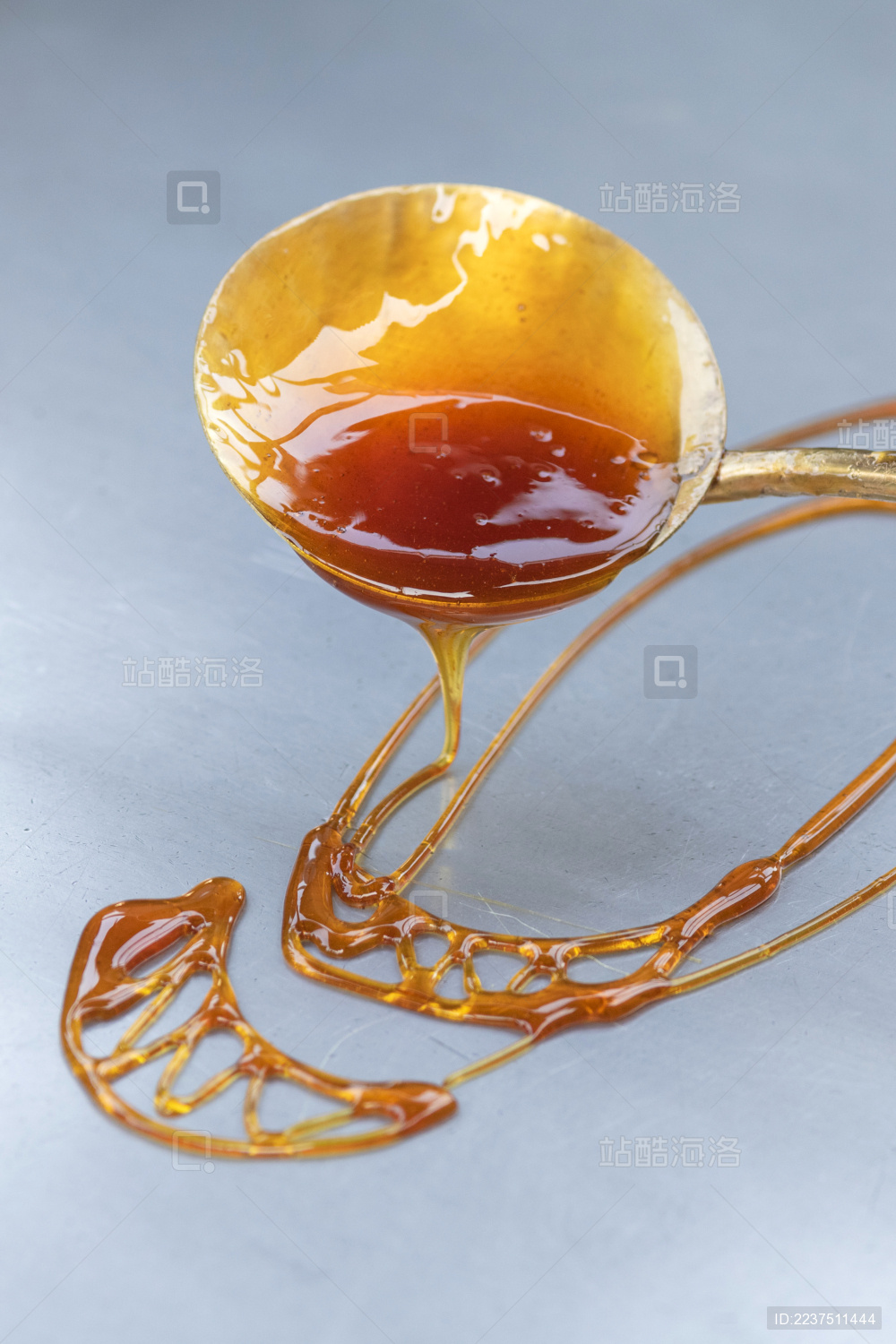 中国传统民间手工艺品画糖人特写