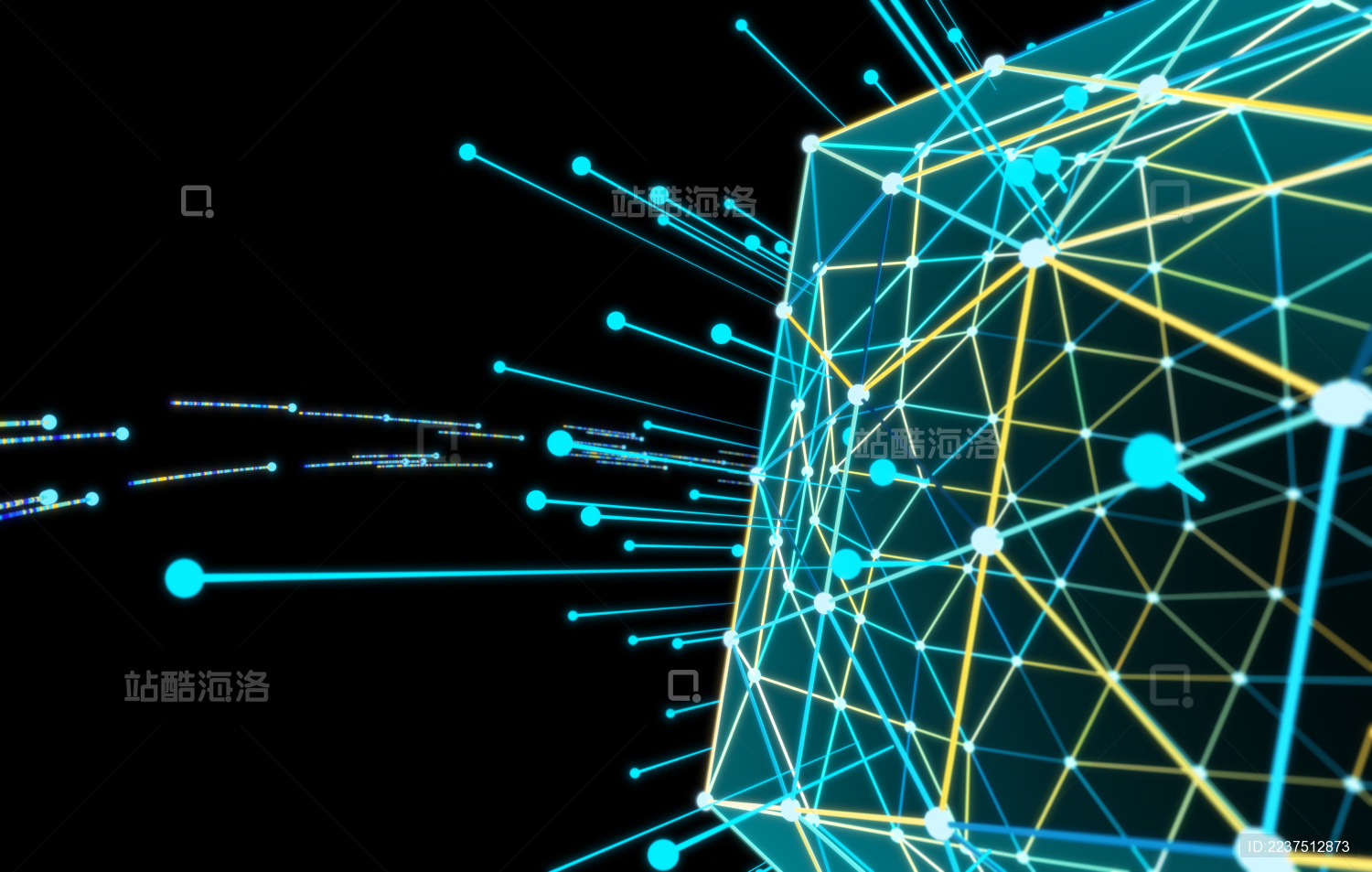 科技网络星体 互联网数据传输与存储