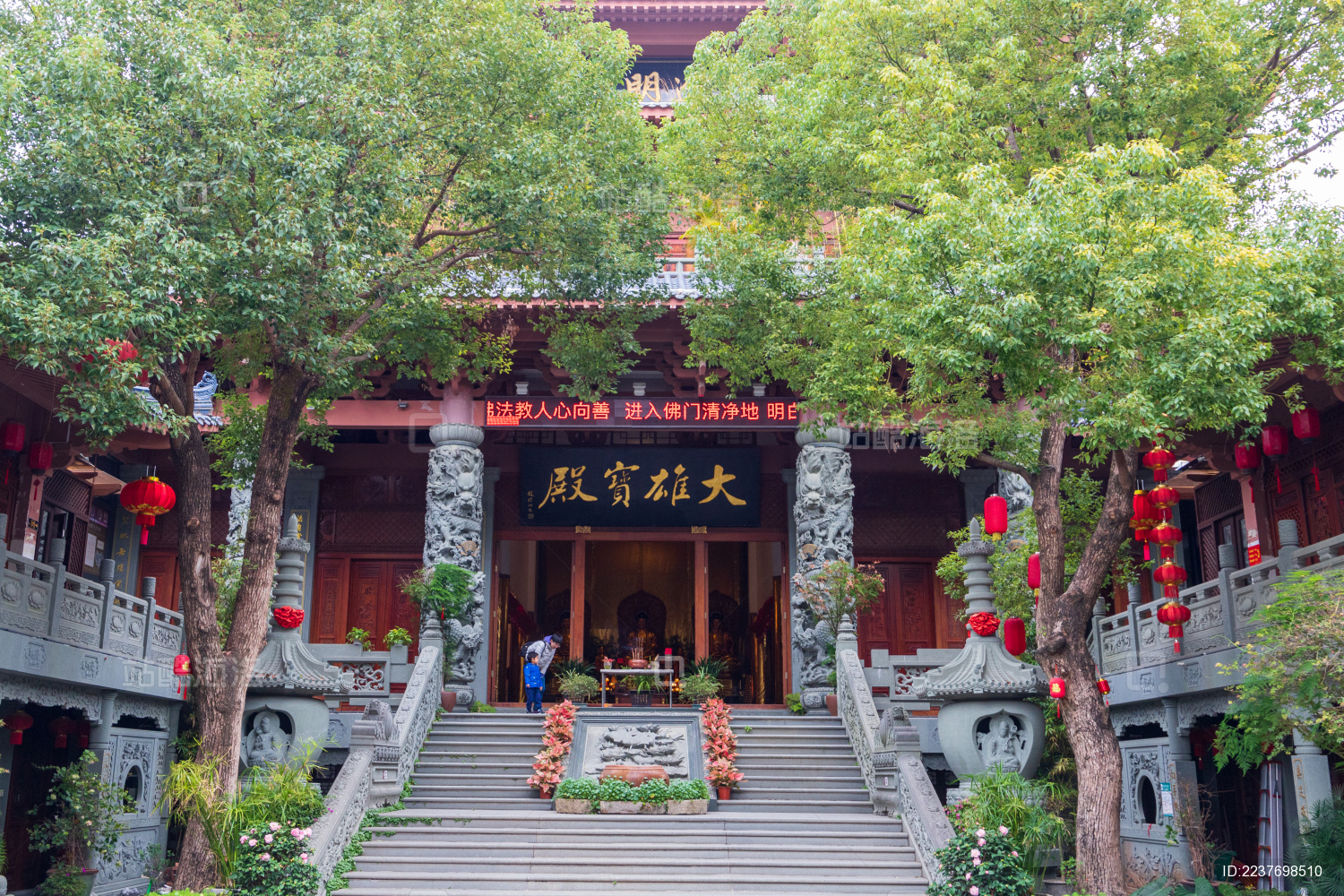 厦门市的历史景点进明寺内景