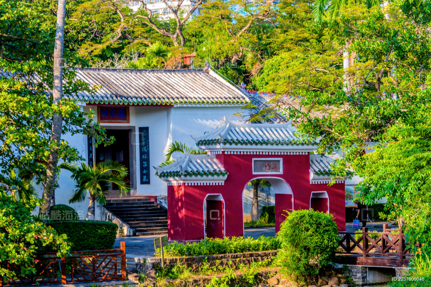 中国海南省海口市五公祠公园苏公祠