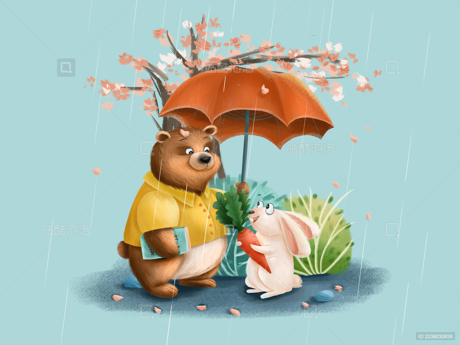 日常练习 - 兔子|插画|插画习作|rainy_jiang - 原创作品 - 站酷 (ZCOOL)