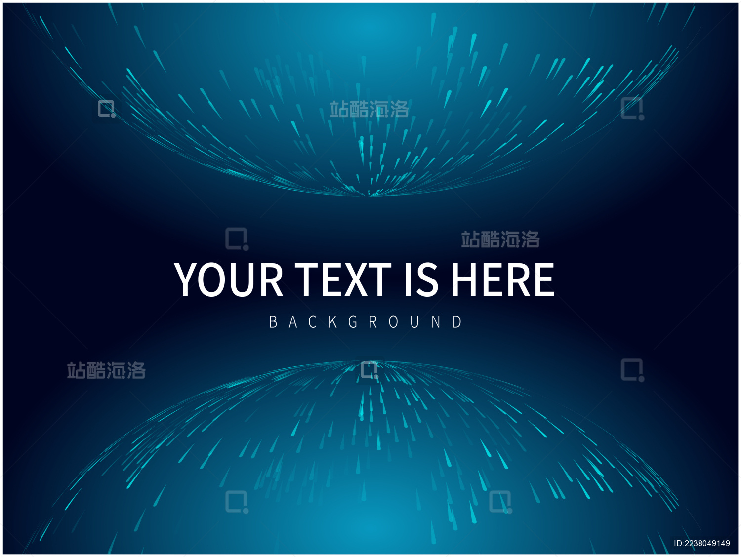 矢量的抽象科技海报背景