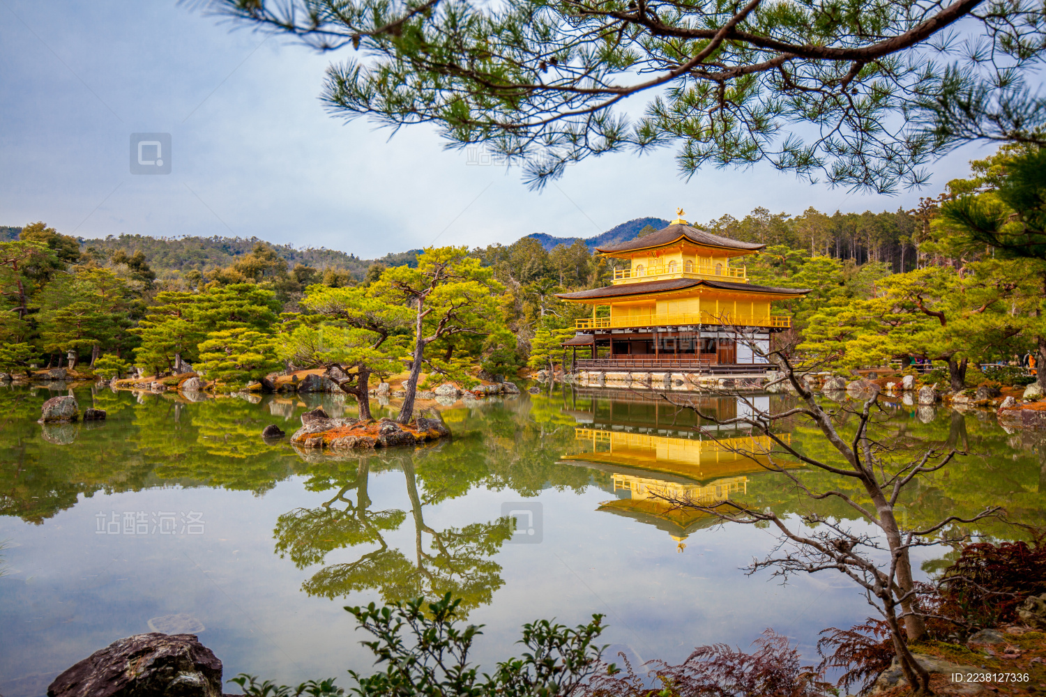 日本京都金阁寺_站酷海洛_正版图片_视频_字体_音乐素材交易平台_站酷