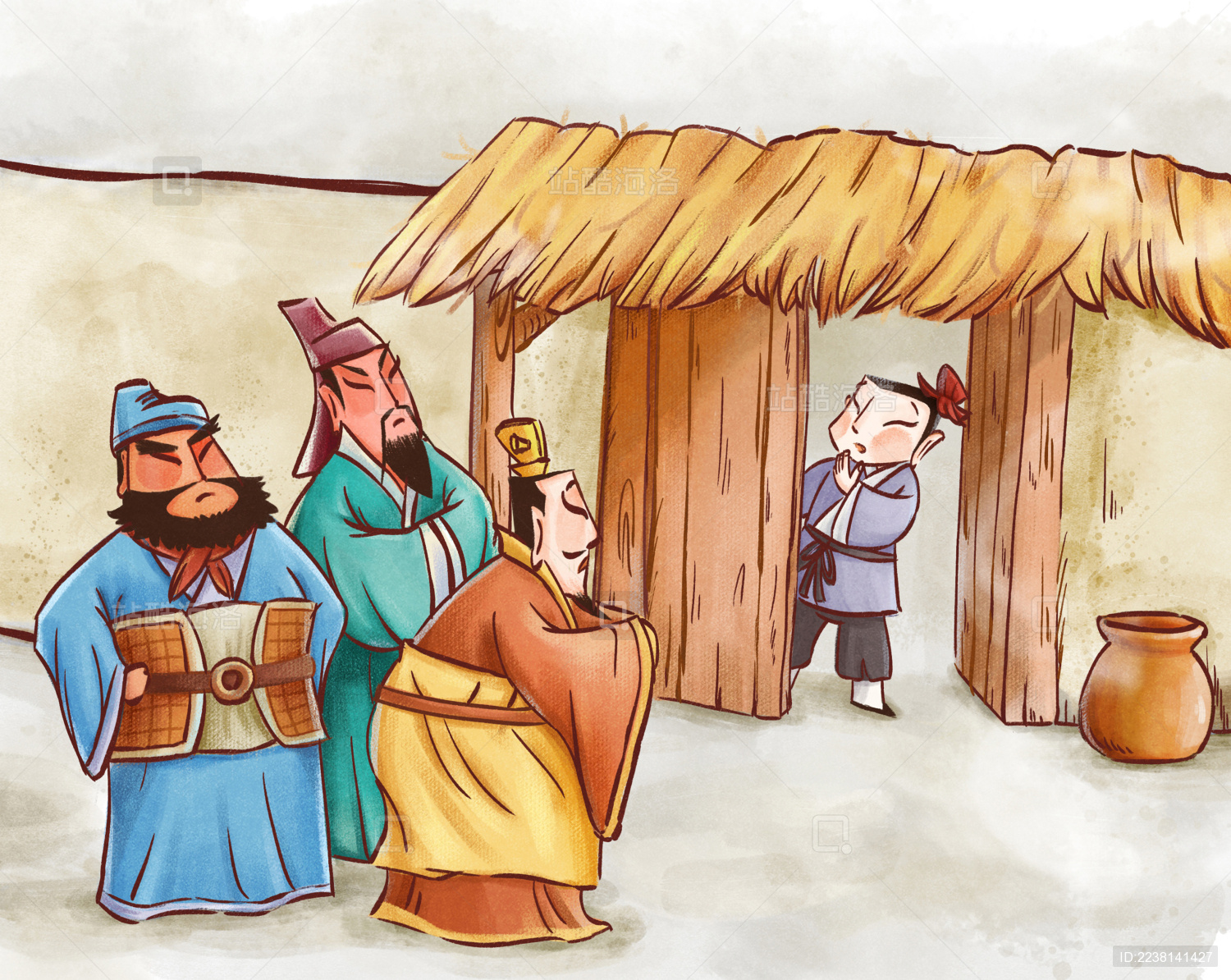 成语故事之三顾茅庐