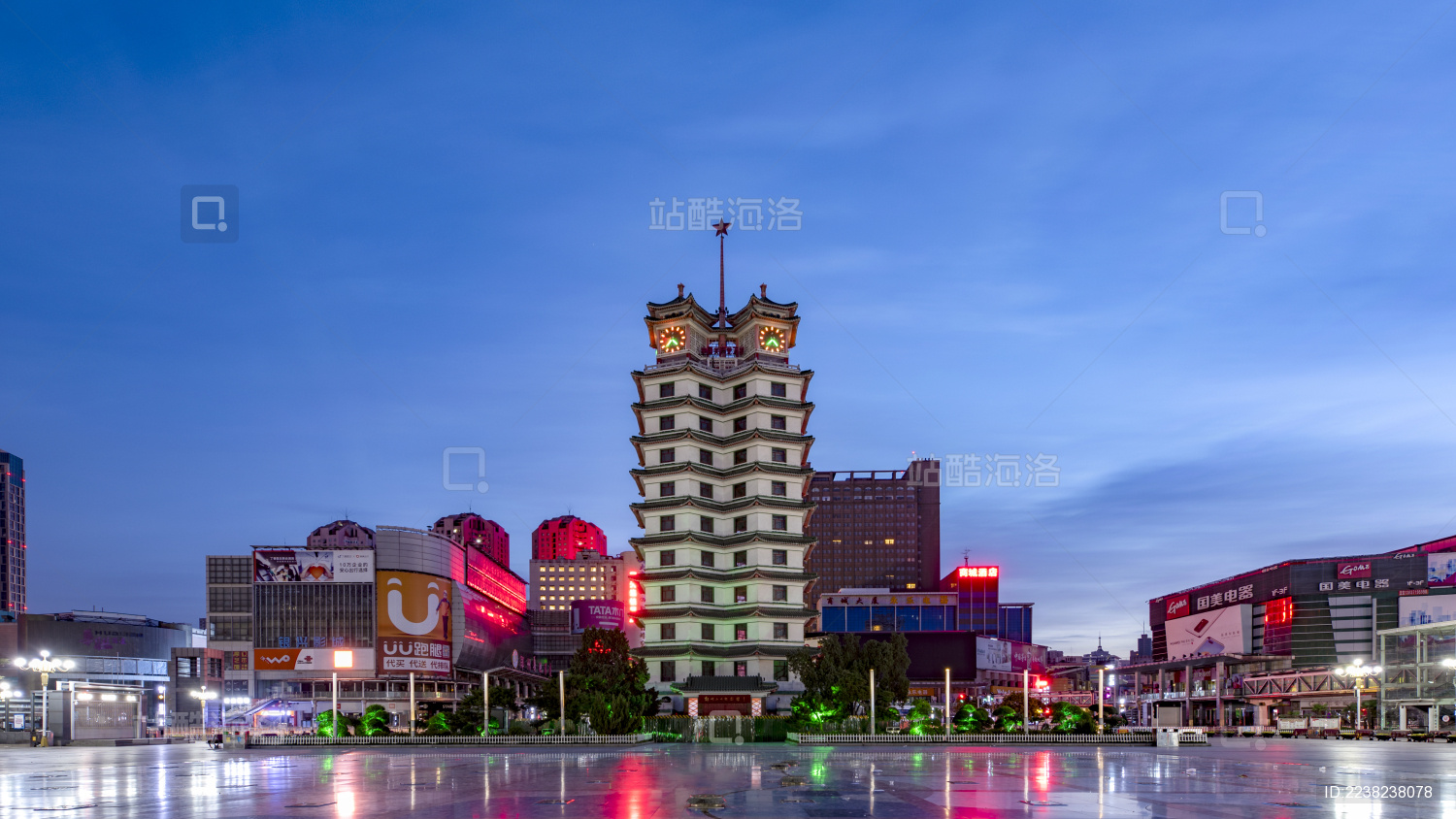 河南郑州二七广场