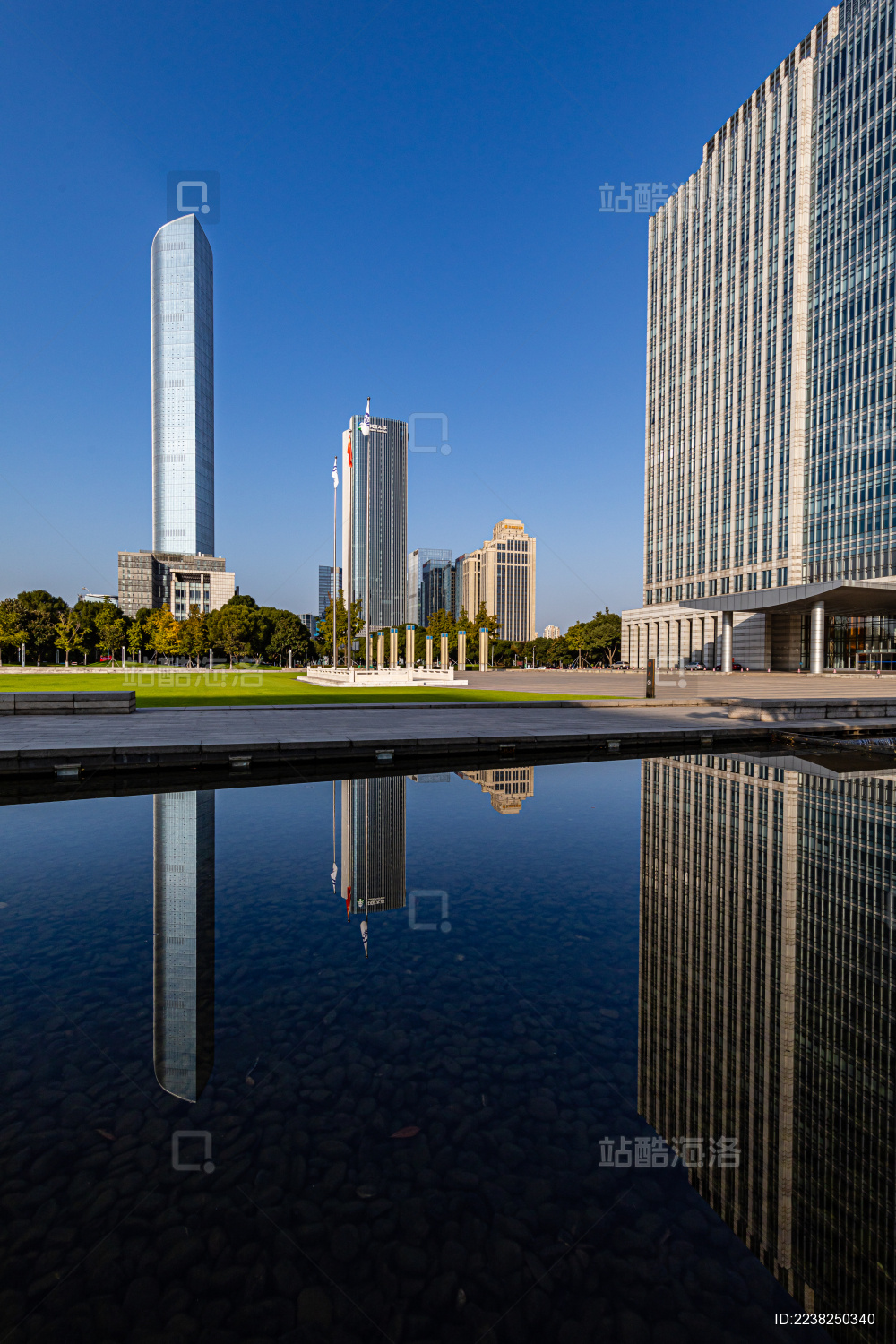 江苏省苏州市工业园区城市风光