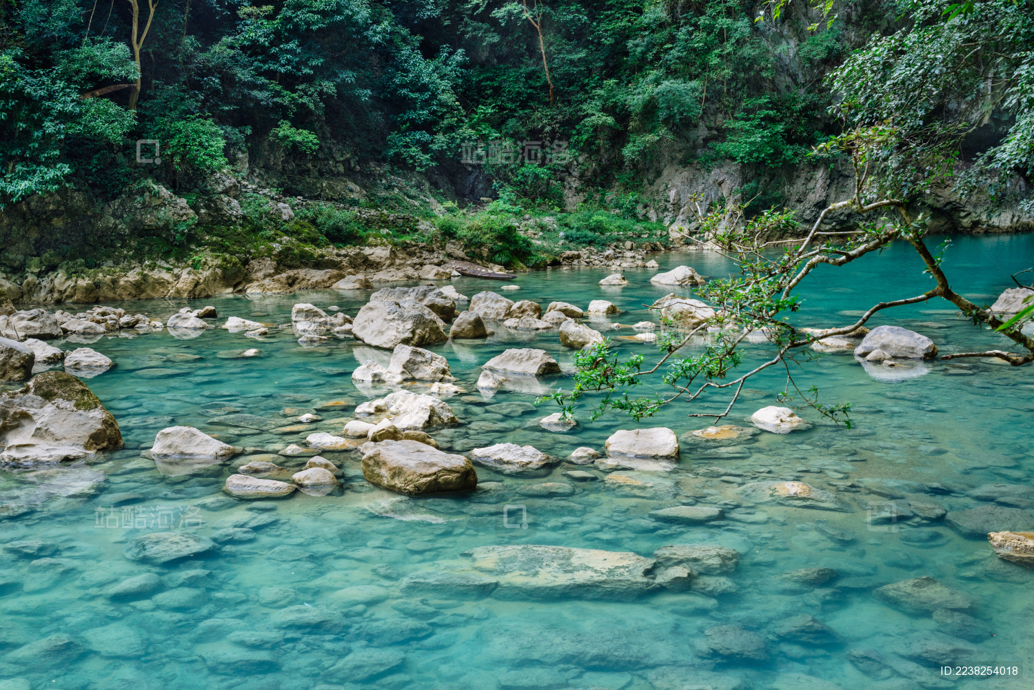 中国贵州省荔波县荔波大七孔