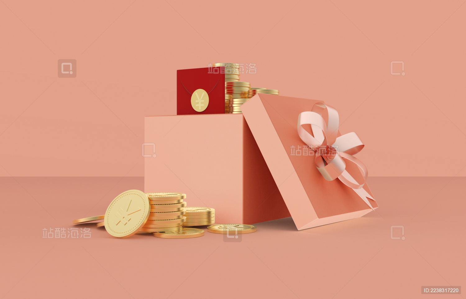 金币红包礼盒