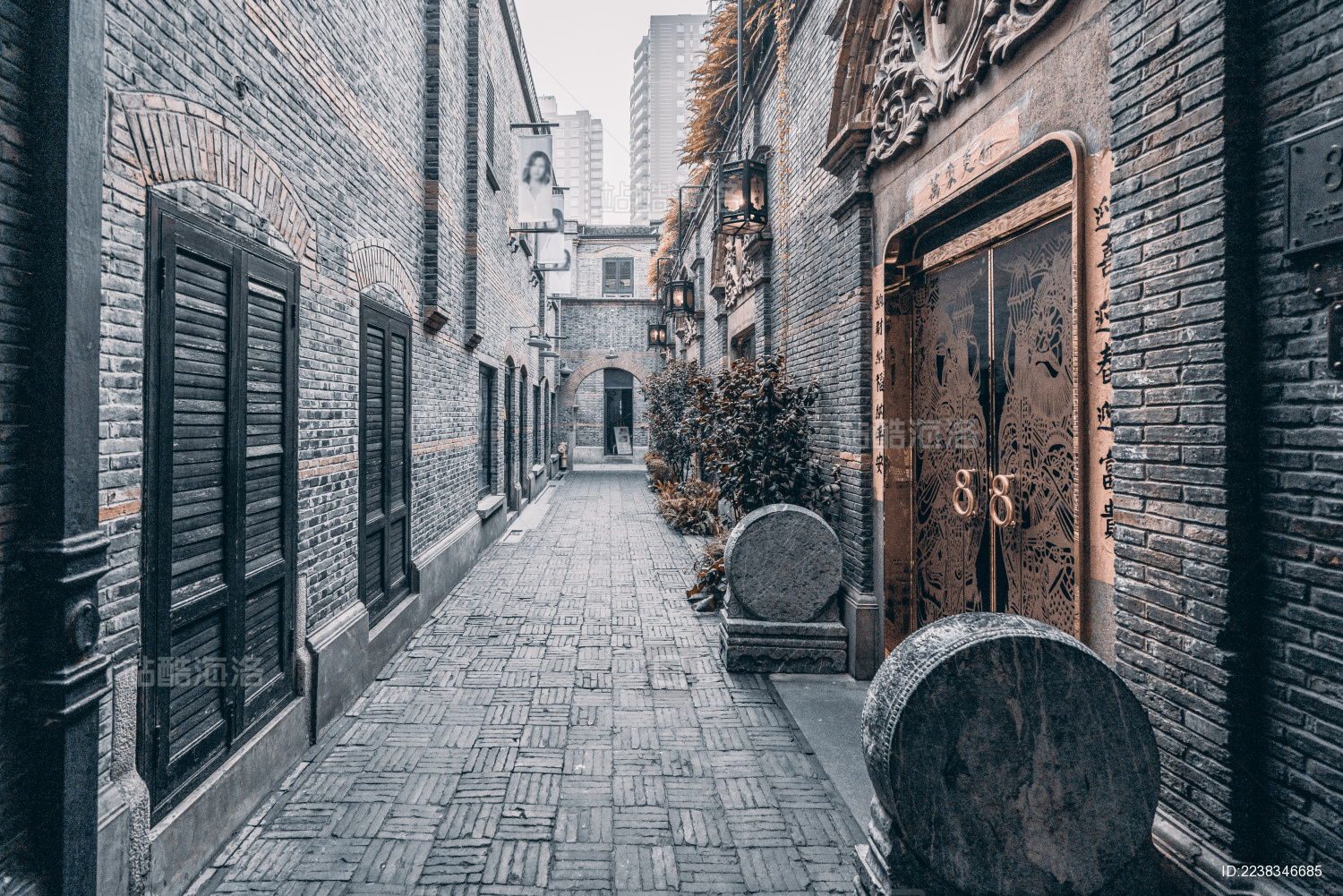 上海民国建筑石库门场景