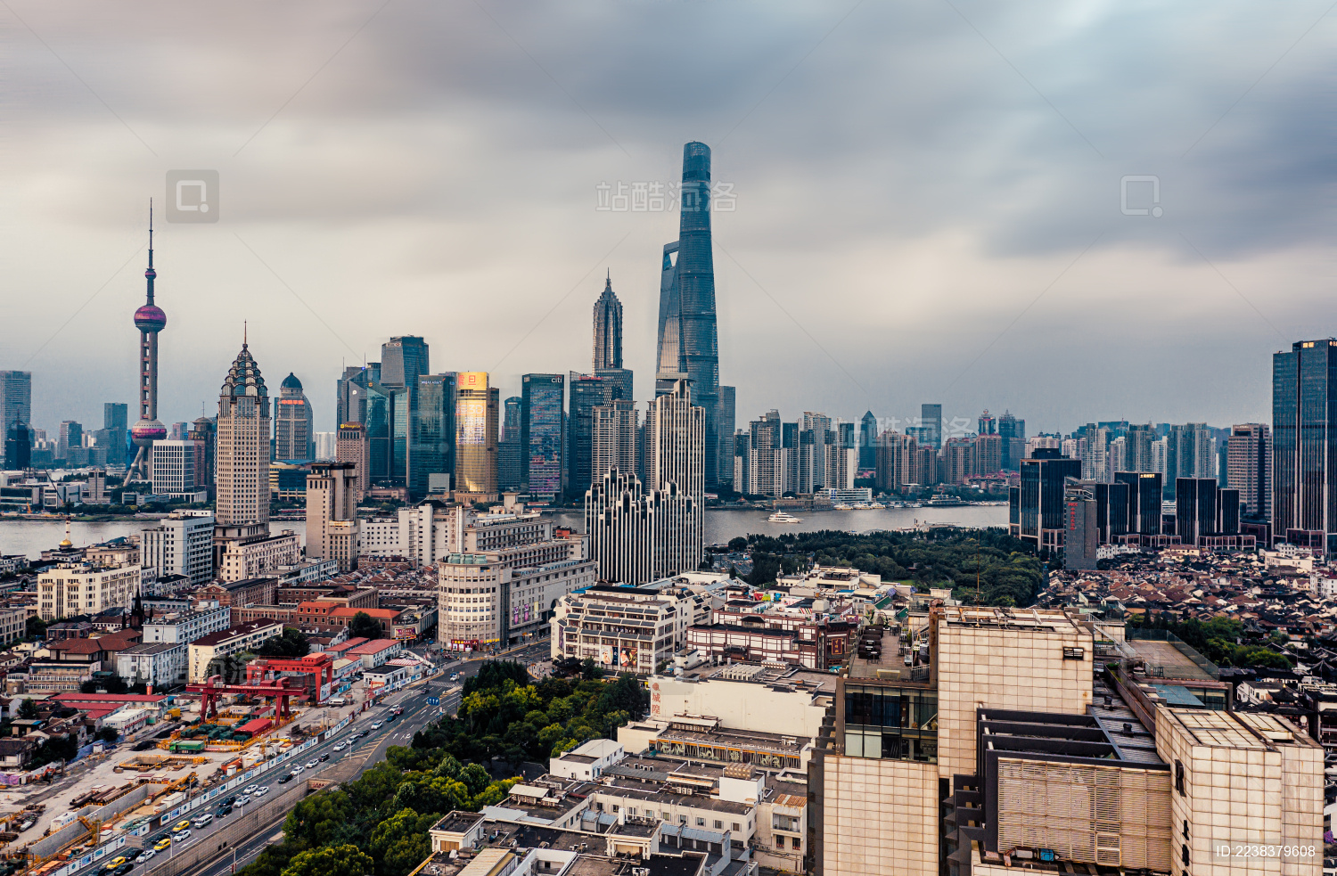 上海陆家嘴航拍