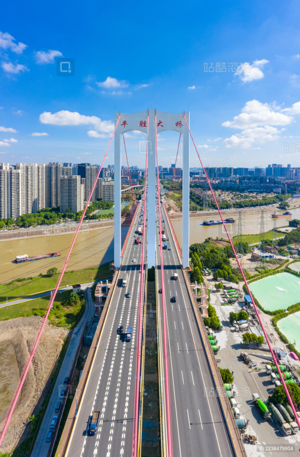 中国广东省佛山市平胜大桥