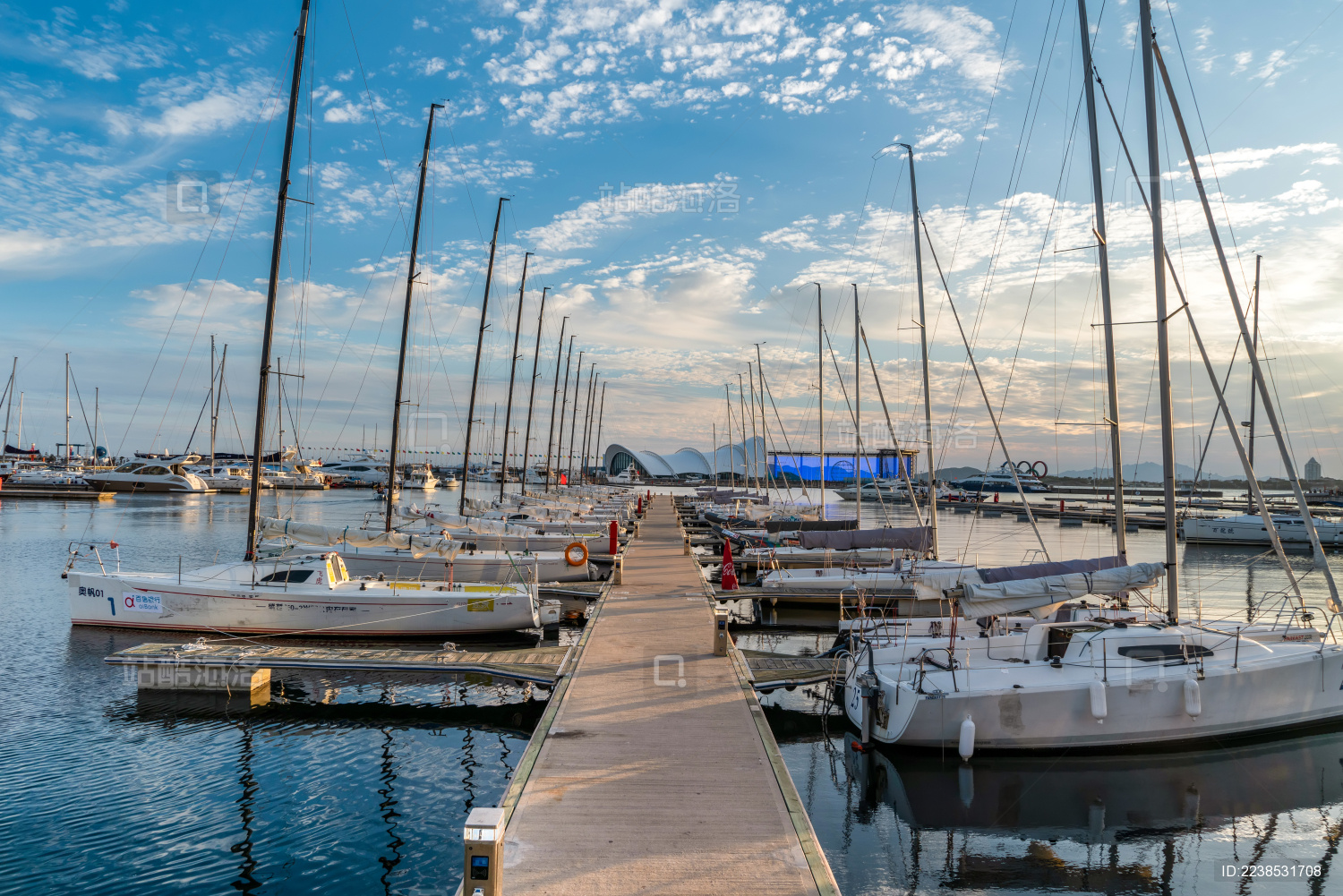 青岛奥帆中心风光