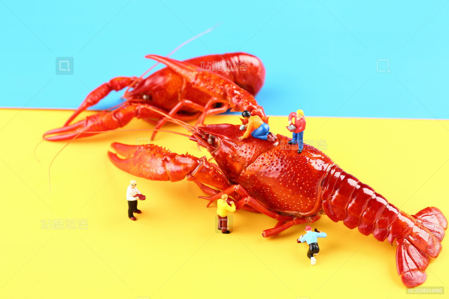 迷你小人小龙虾Crawfish
