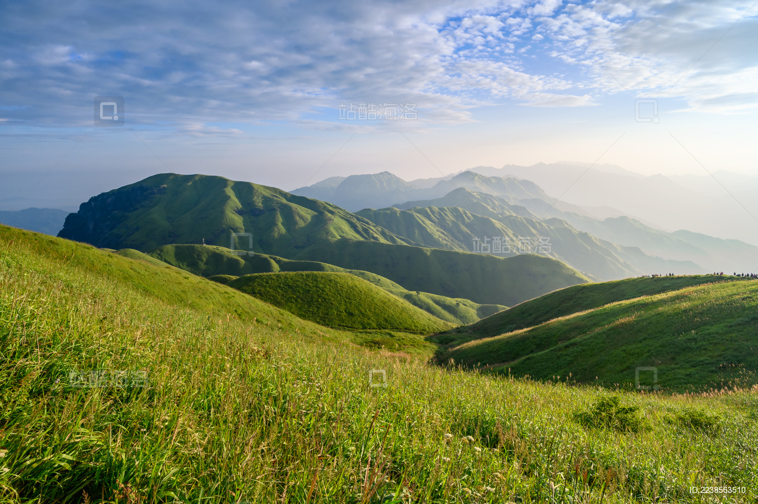 中国江西萍乡武功山风光