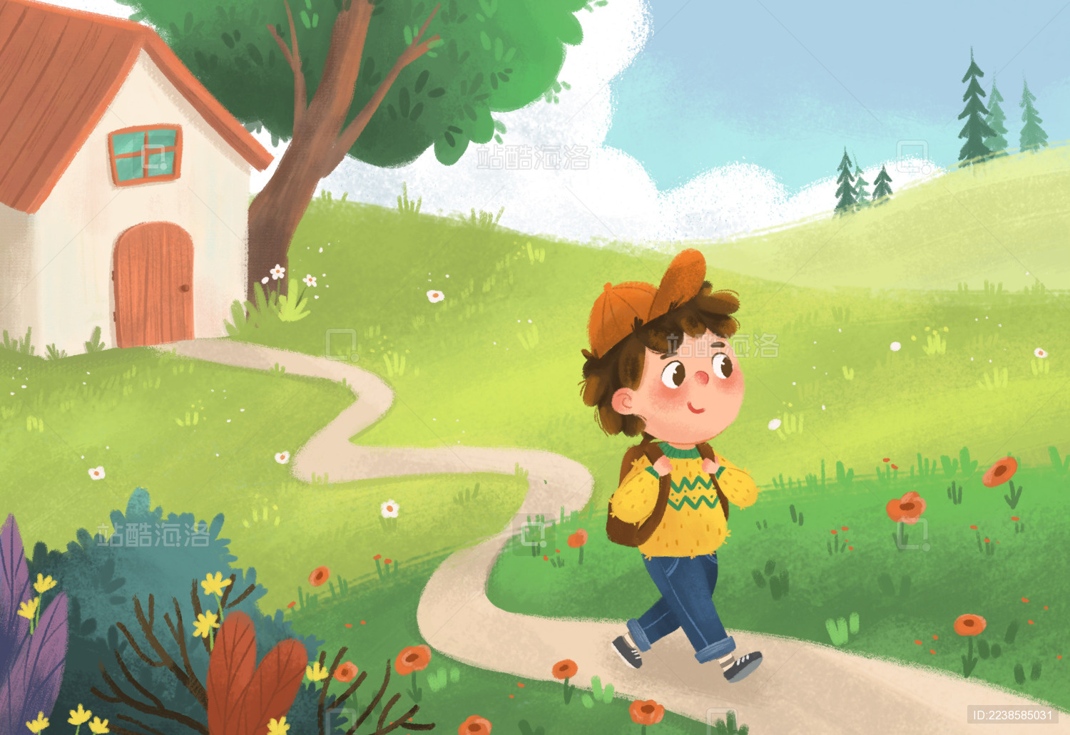 森林探险-勇敢出发