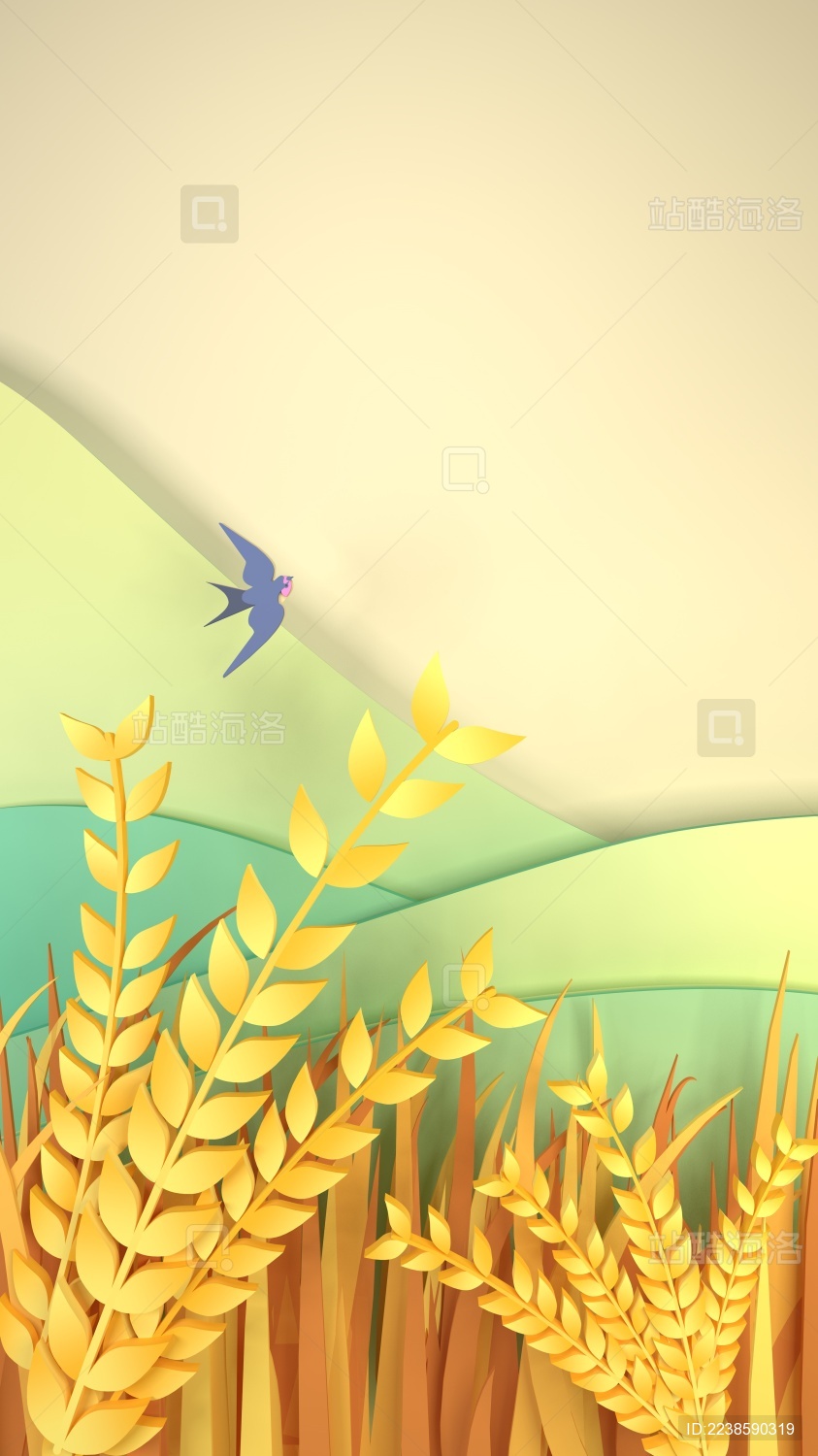 芒种节气背景