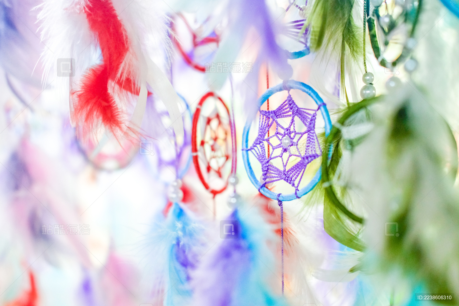 梦幻的祝福工艺品捕梦网