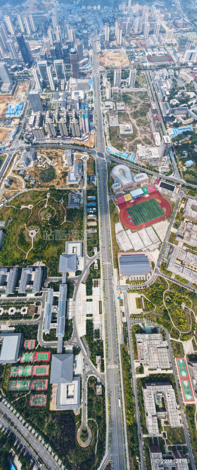 贵州省遵义市新蒲新区城市风光