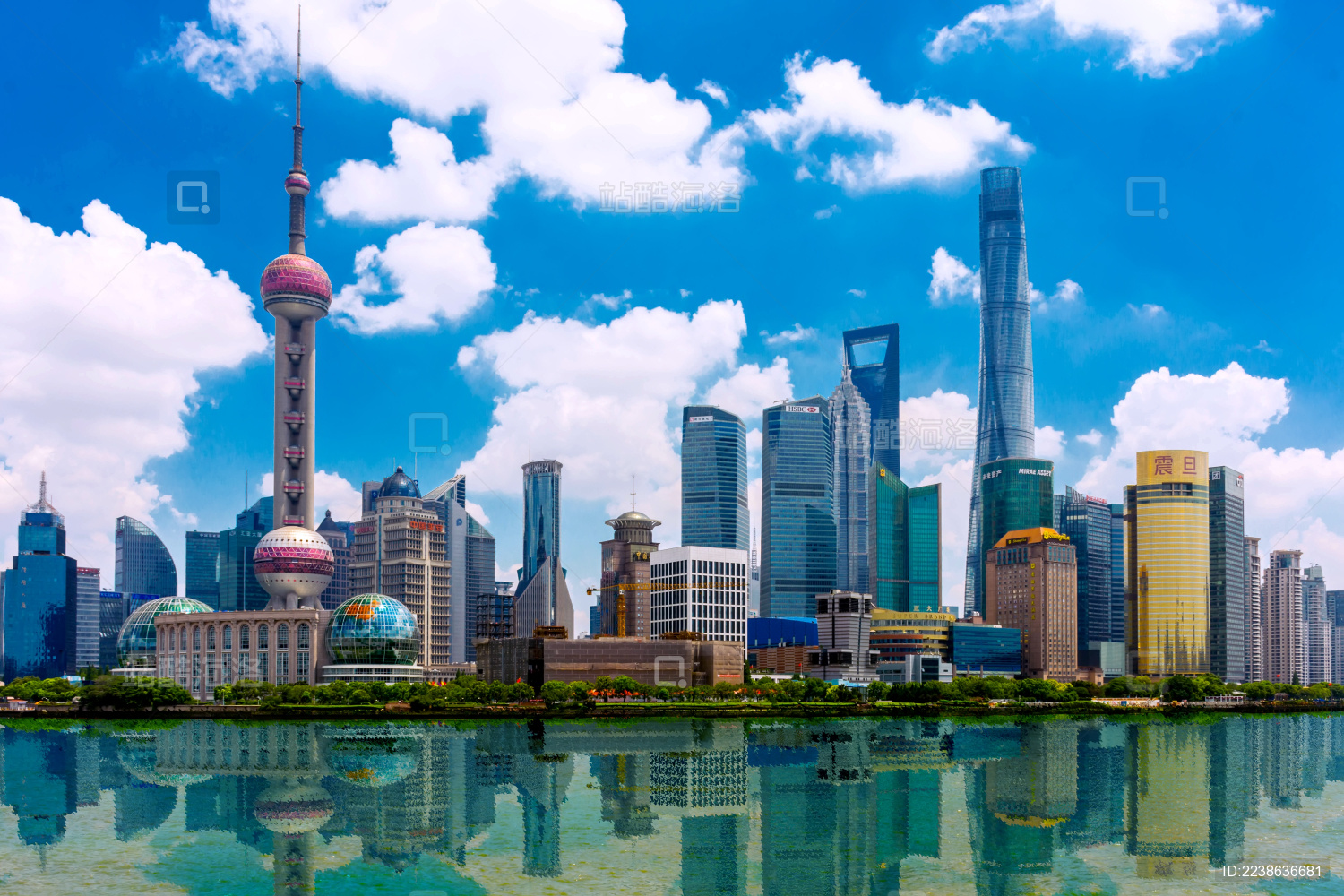 上海陆家嘴建筑群