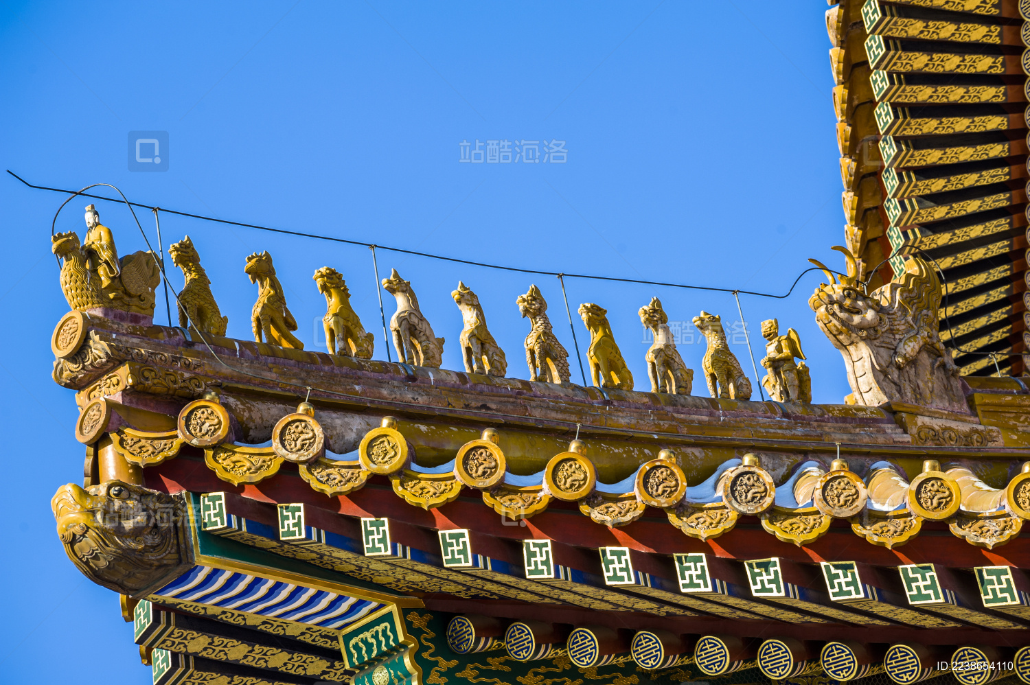 太和殿屋檐仙人走兽