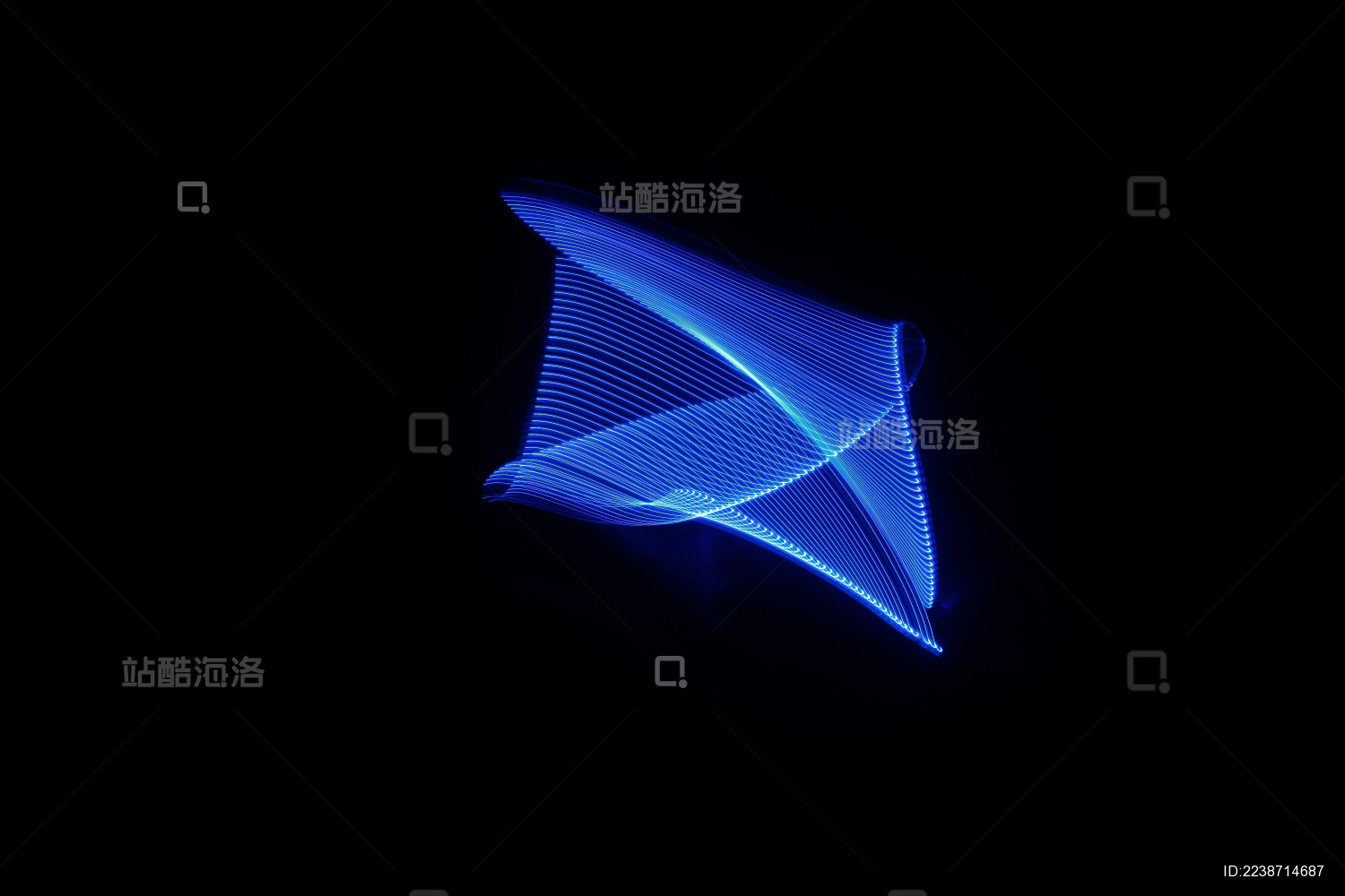 LED光绘多彩立体空间几何图形螺旋创意摄_站酷海洛_正版图片_视频_字体_音乐素材交易平台_站酷旗下品牌