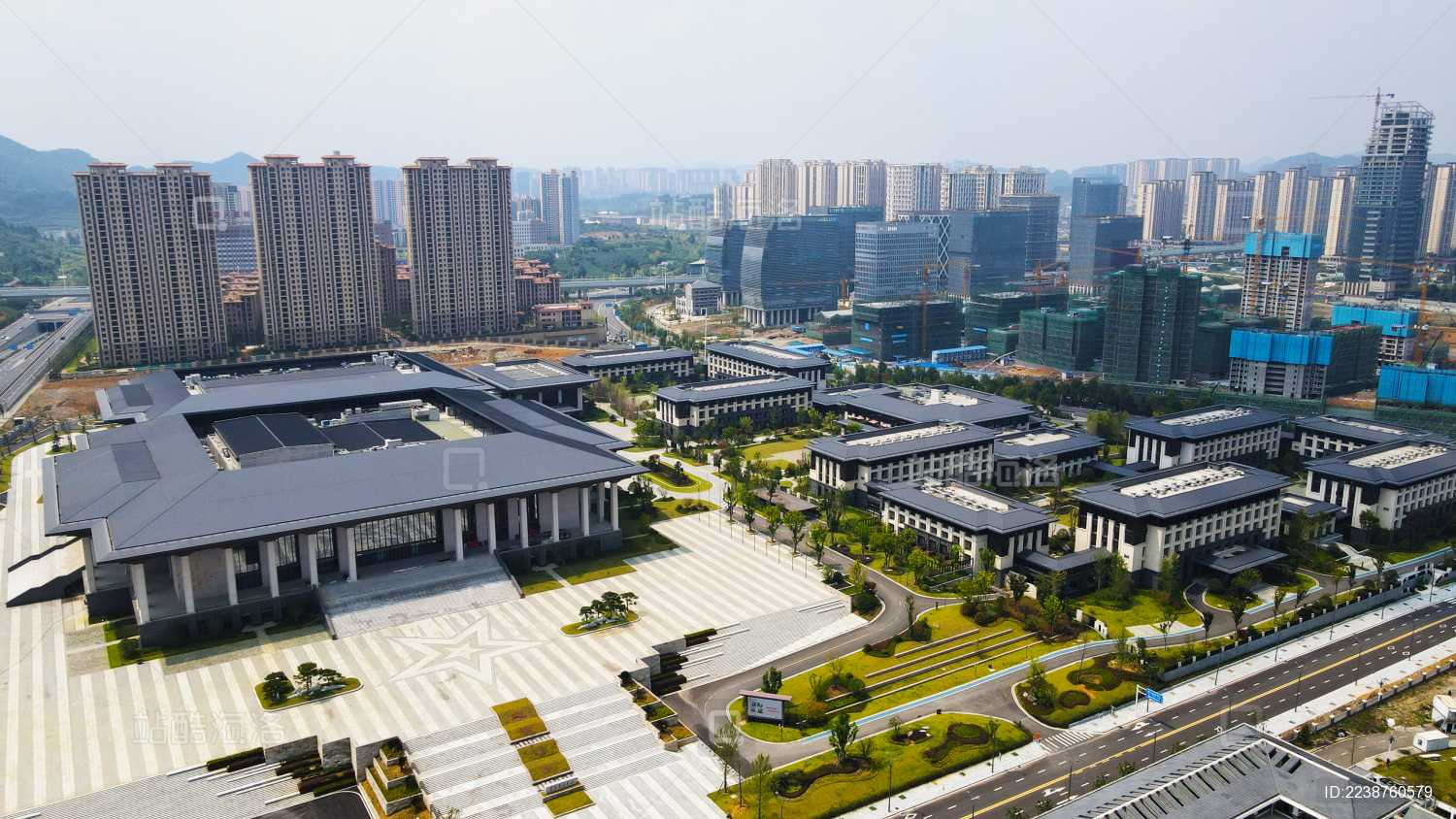 贵州省遵义市新蒲新区遵义会议中心及其周边