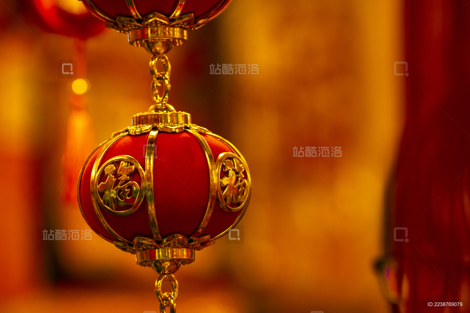 中国春节传统的饰品 灯笼造型春节挂饰