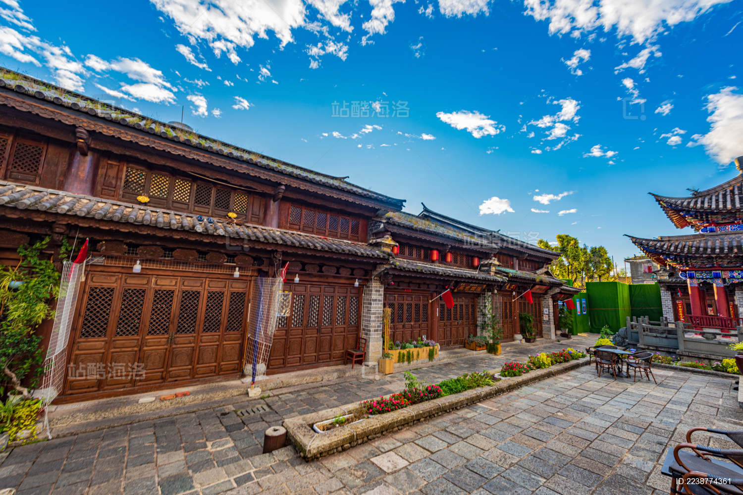 大理古城里的商业街