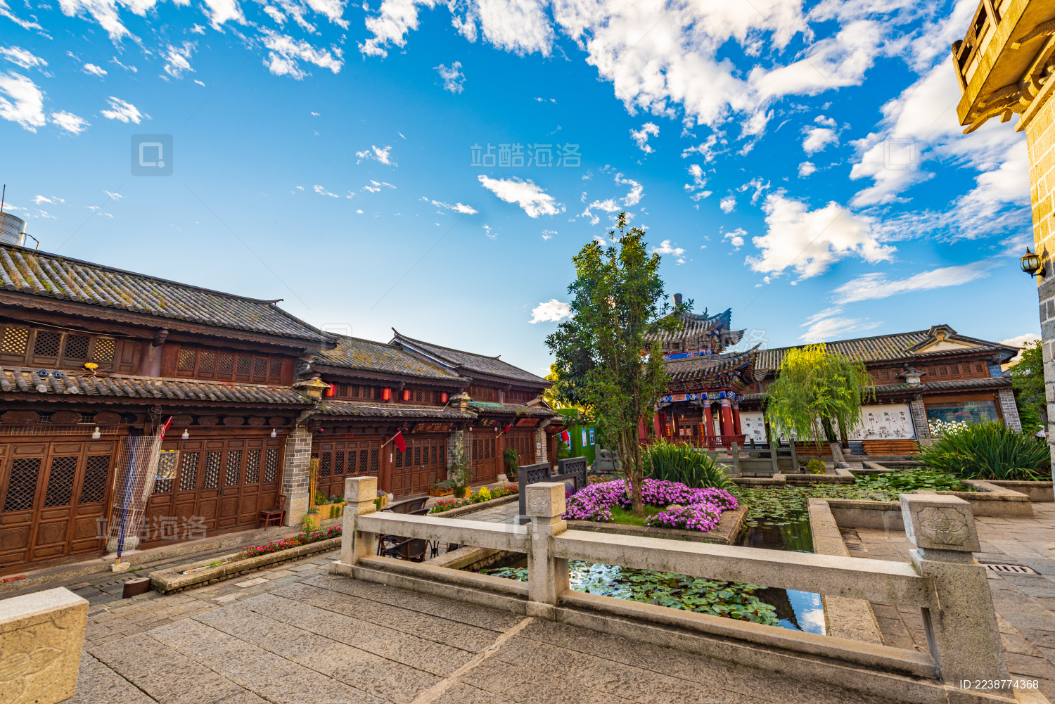 大理古城里的商业街