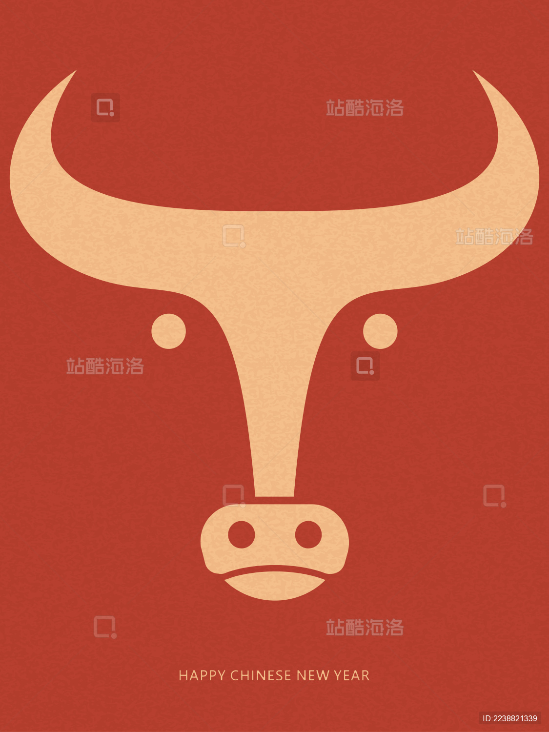 牛卡通形象设计 2021年—生肖牛年