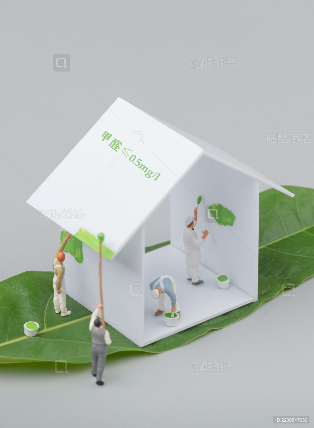 墙面漆装修环保油漆绿色E0标准无污染