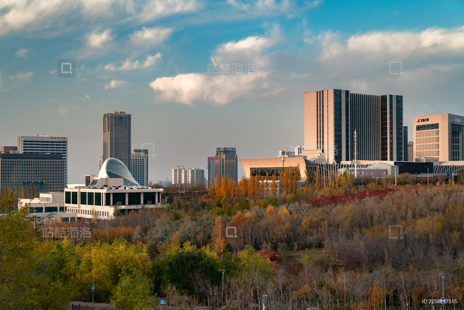 中国新疆乌鲁木齐小绿谷公园