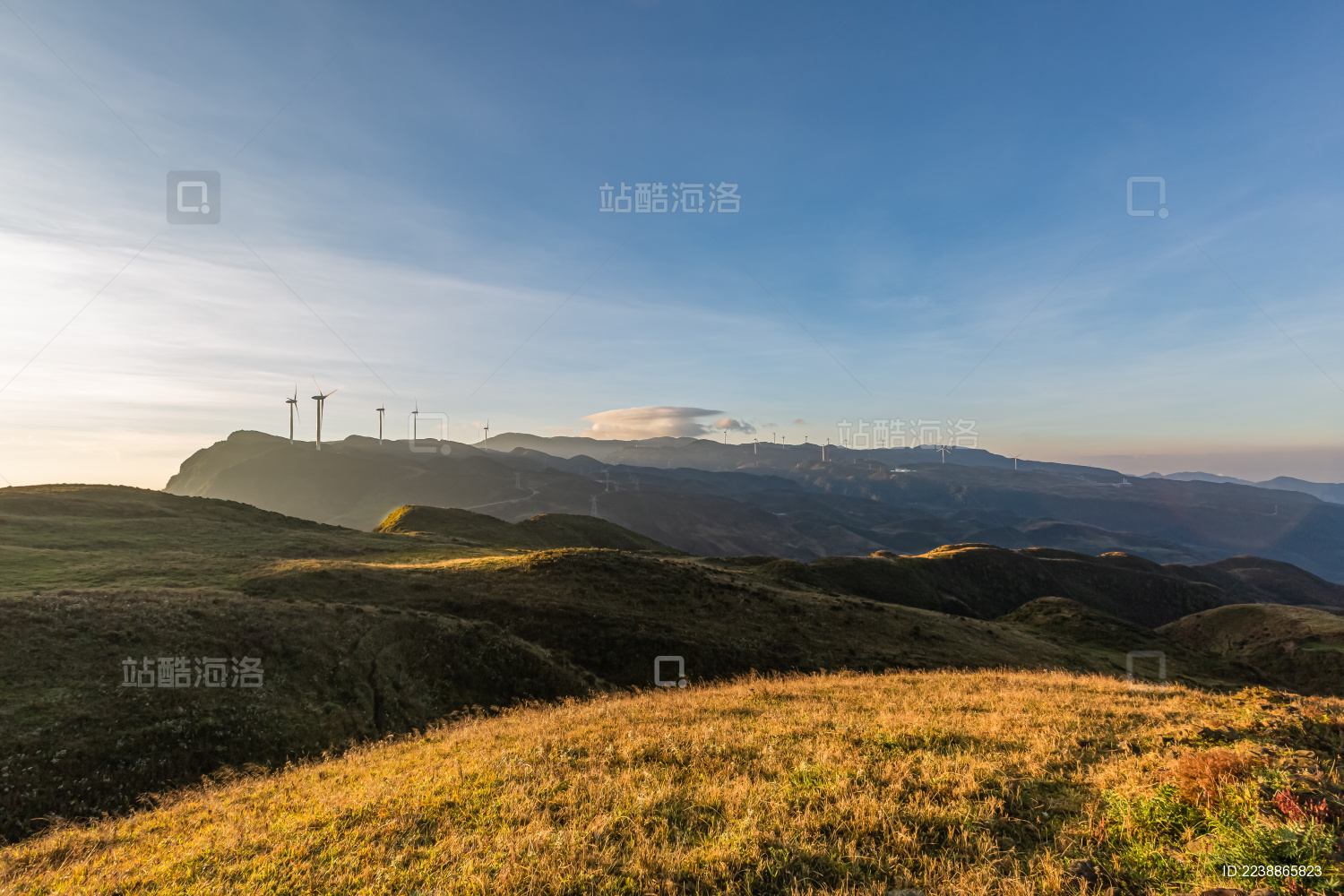 贵州省六盘水盘州乌蒙大草原风景区