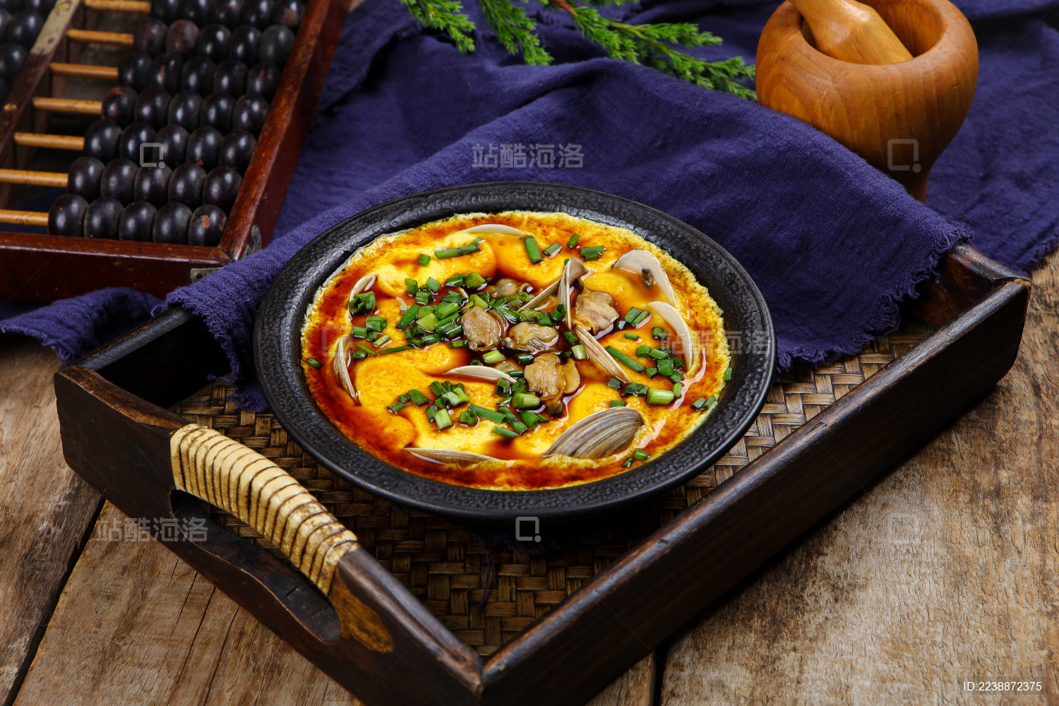 营养美味家常菜文蛤蒸蛋