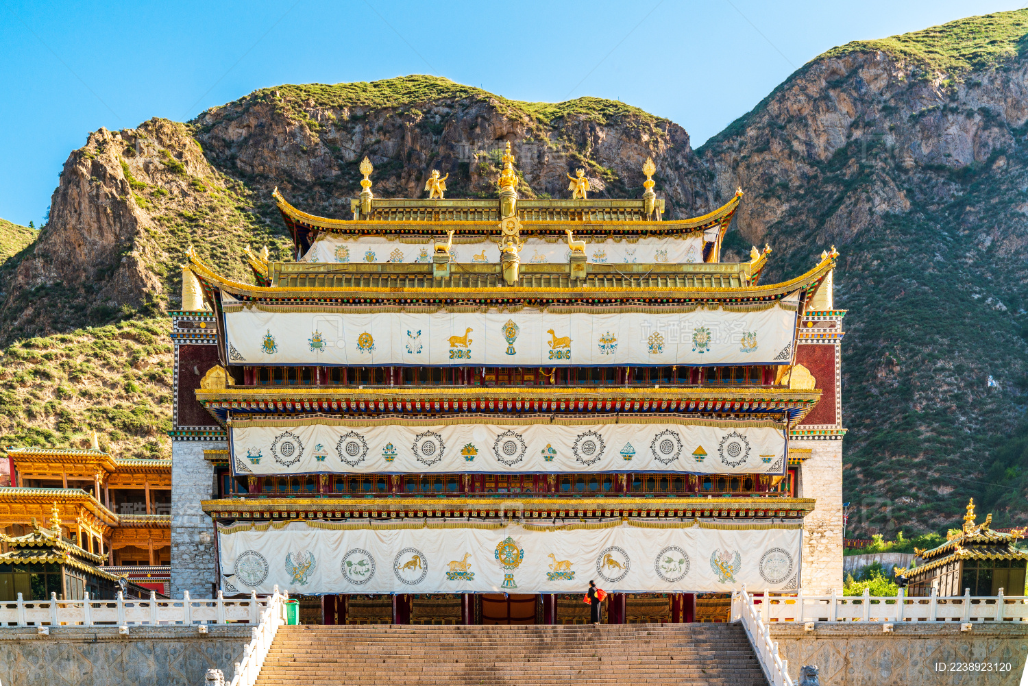 中国甘肃省天祝藏族自治县藏传佛教天堂寺