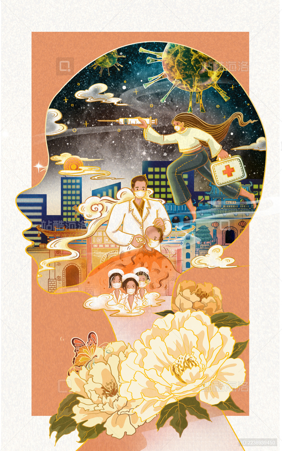 为抗击疫情剪掉长发的最美护士