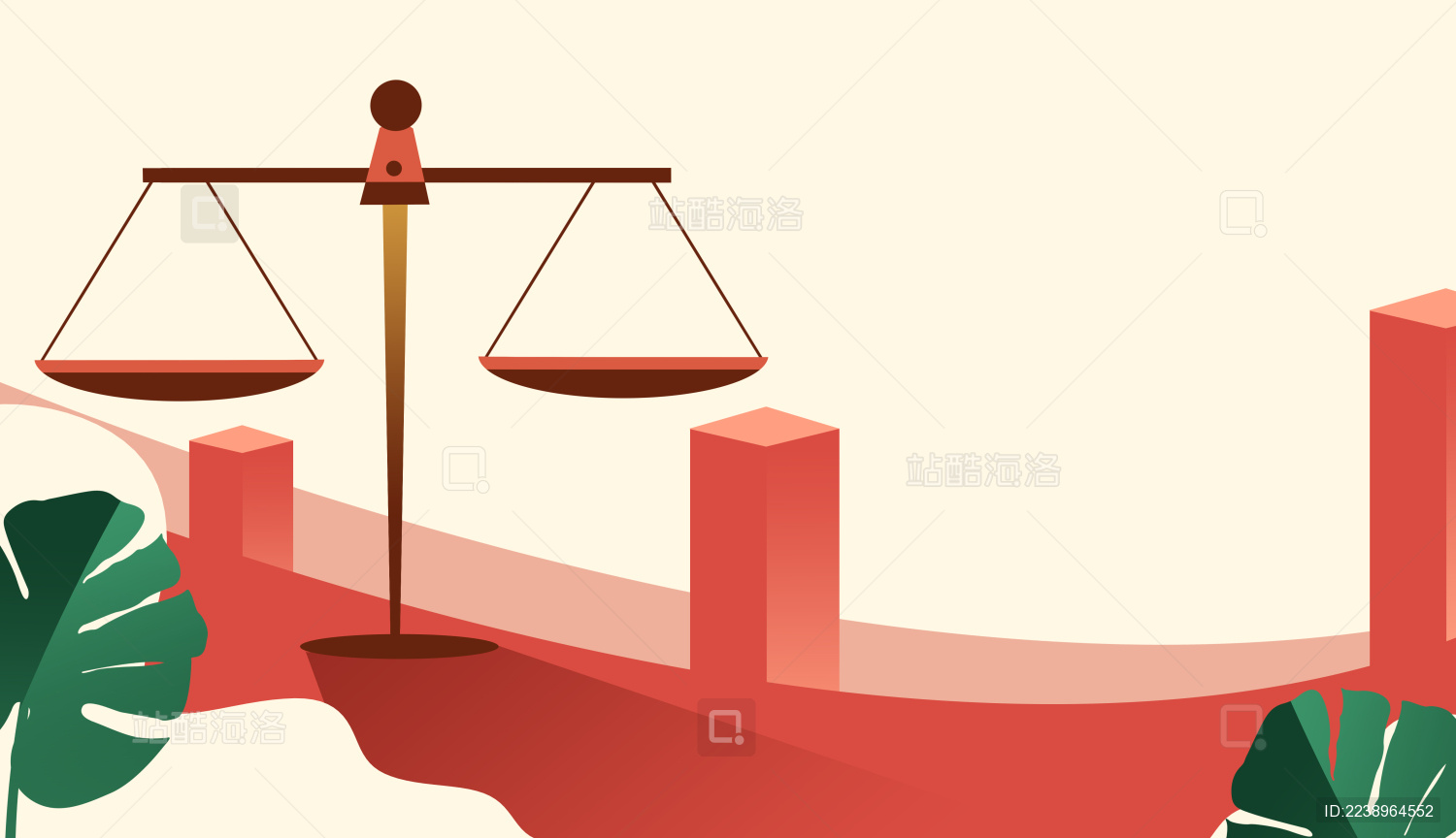 卡通手绘世界人权日天秤公平插画_站酷海洛_正版图片_视频_字体_音乐素材交易平台_站酷旗下品牌