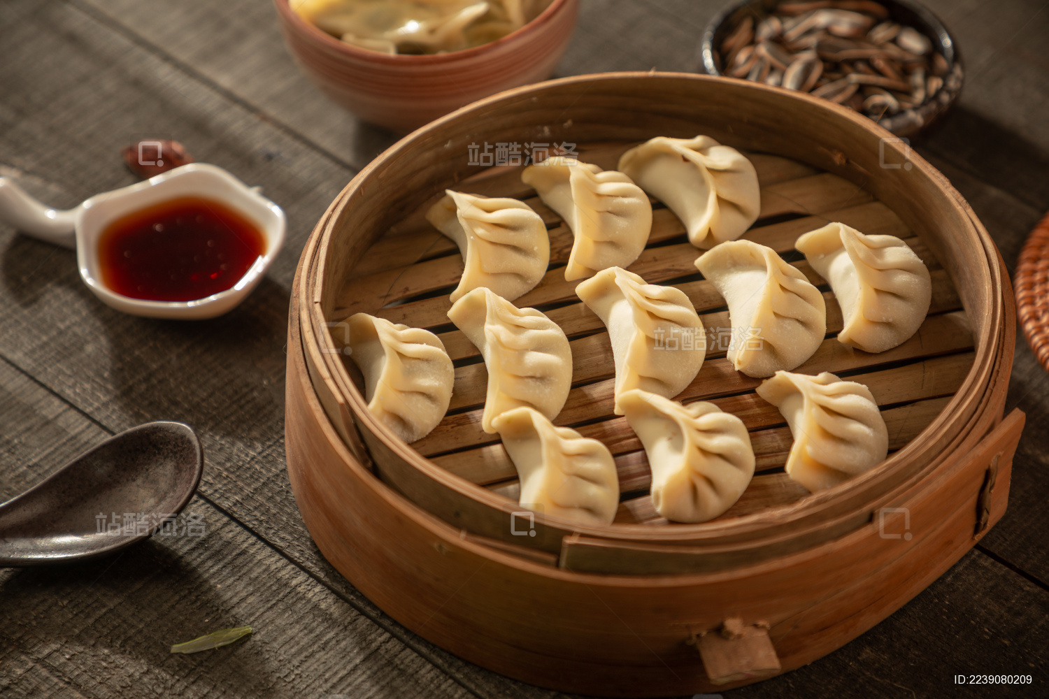 春节冬至美味的美食饺子