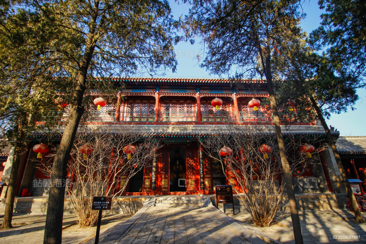 河南省焦作市武陟县雍正皇帝敕建嘉应观_站酷海洛_正版图片_视频_字体