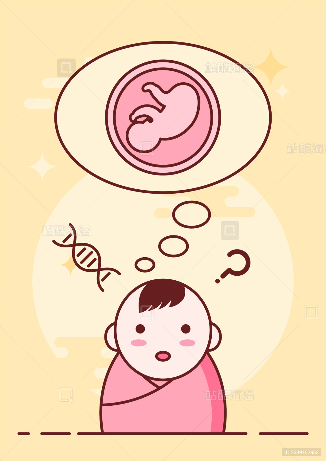 MBE风性教育插画