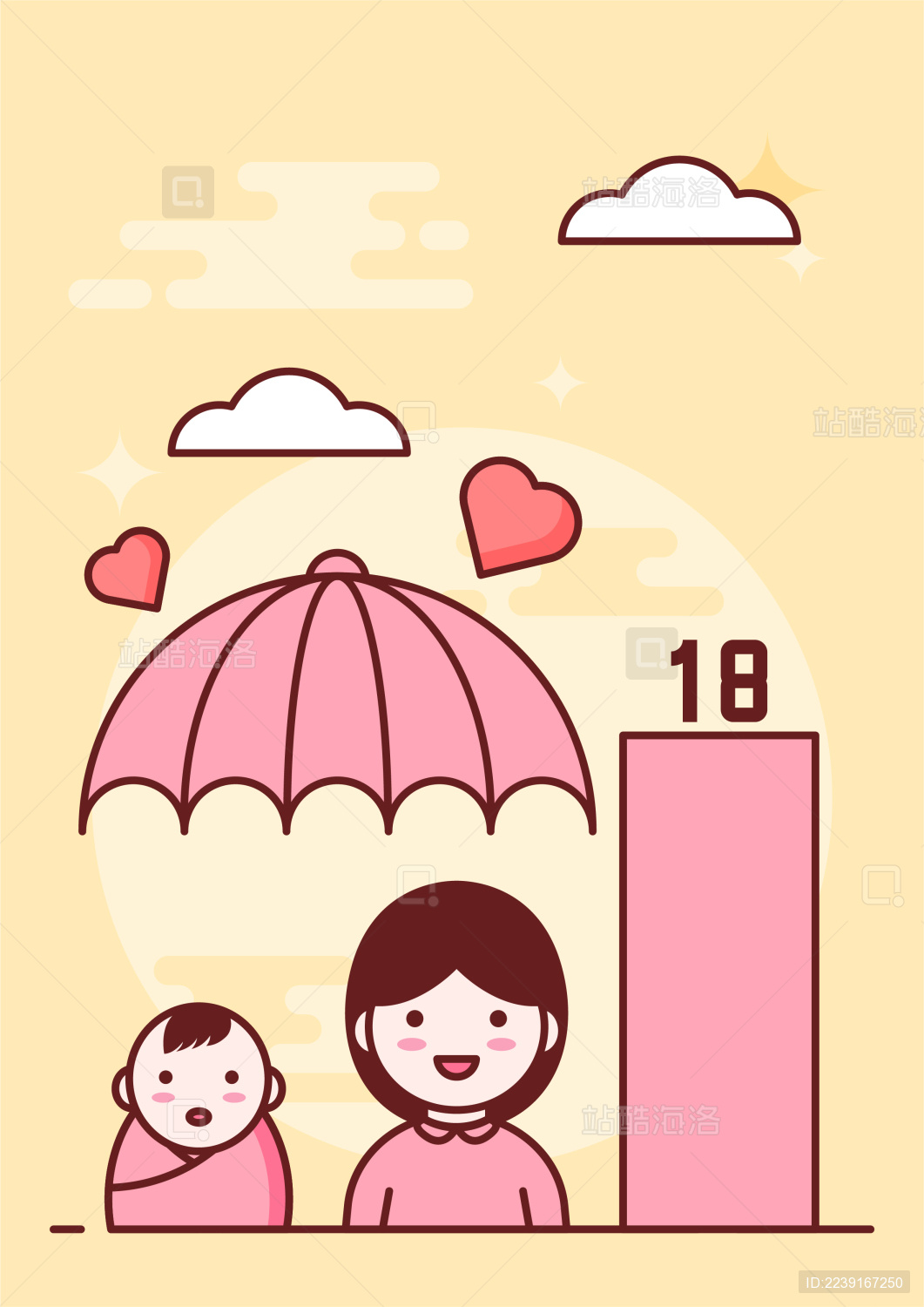 MBE风生理教育插画