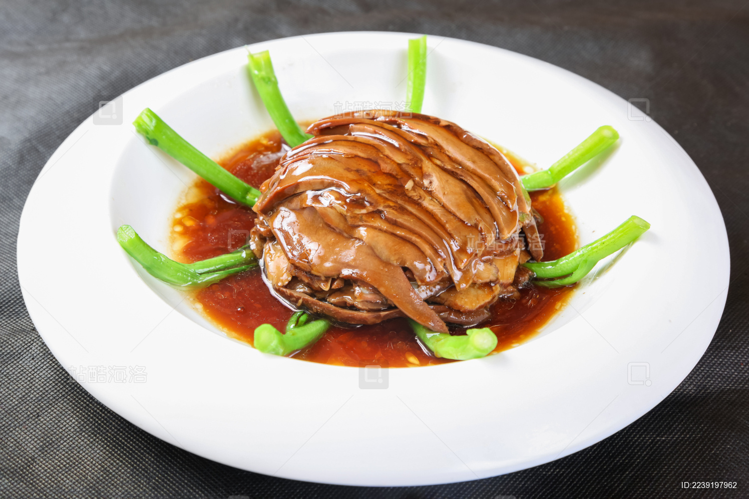 中餐美食-热菜-扒口条