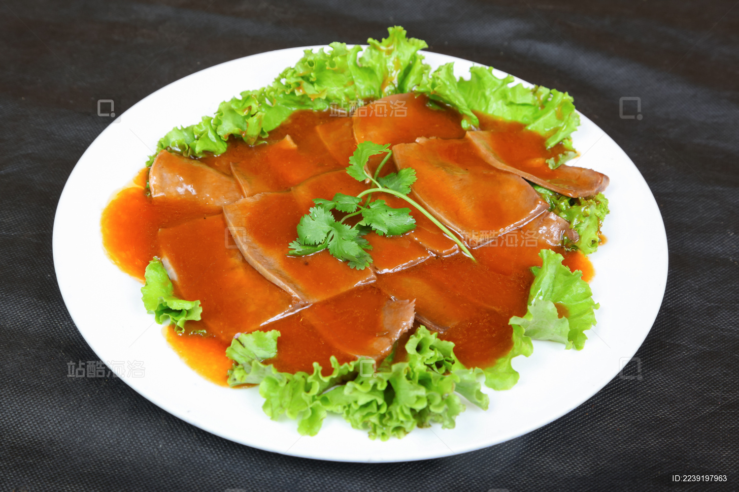 中餐美食-热菜-扒口条